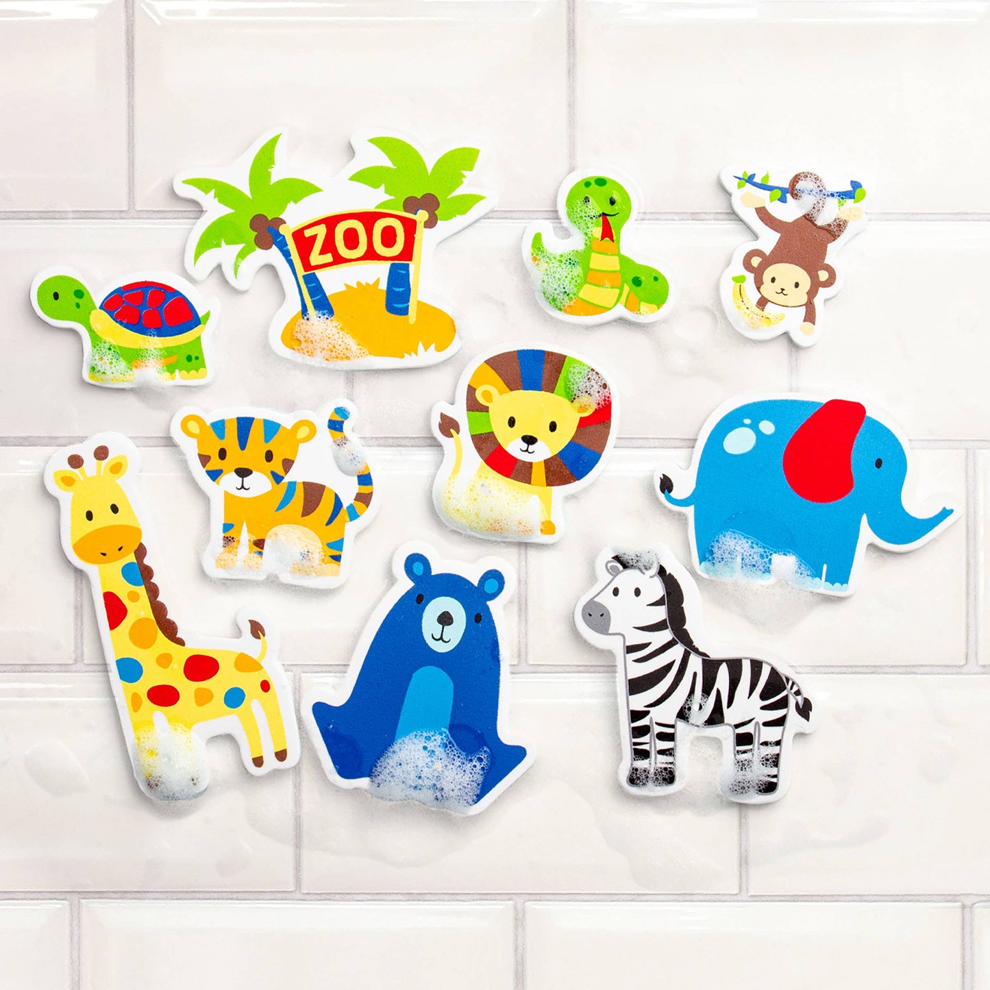 Foam Bath Toys: Zoo