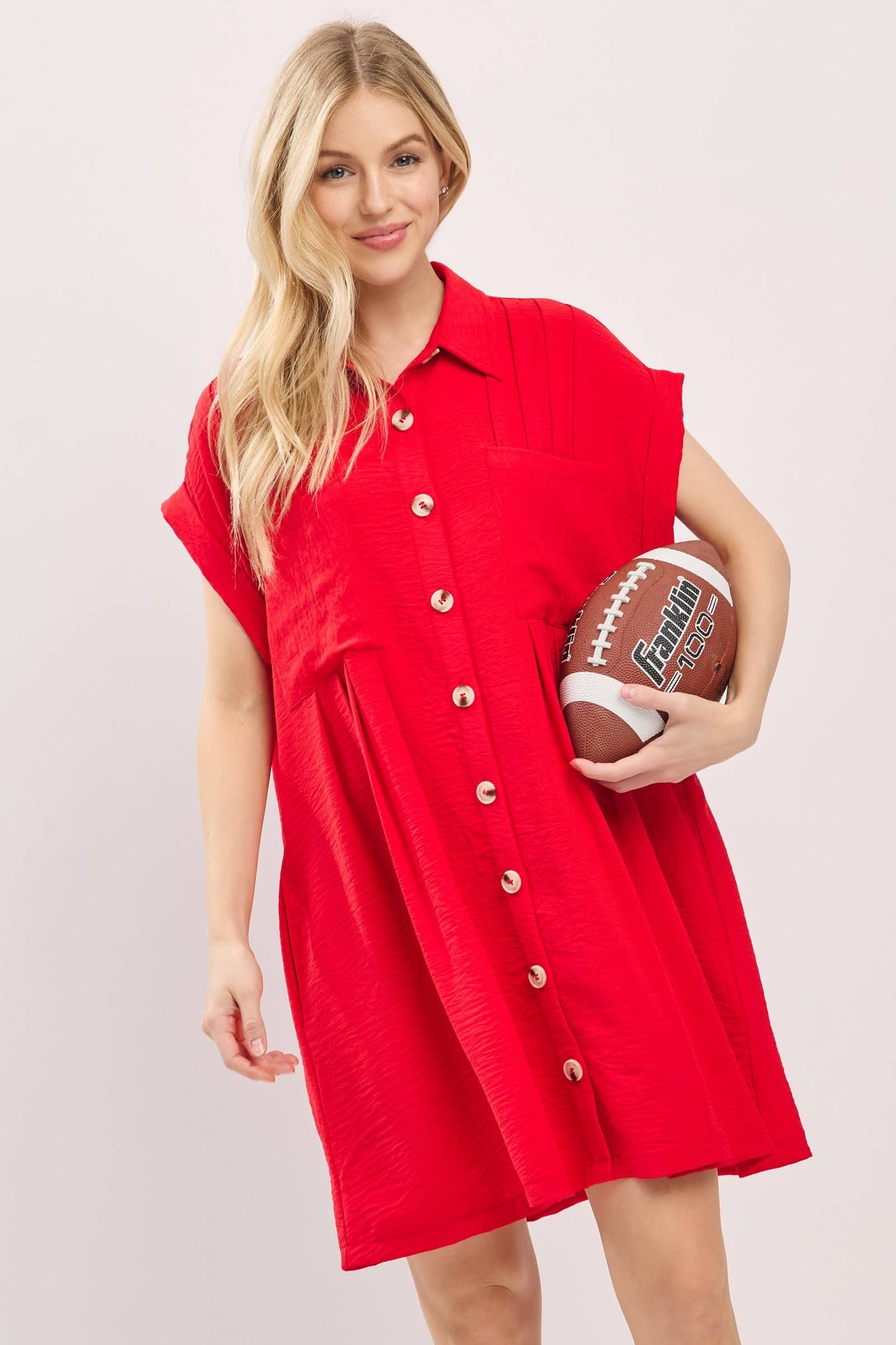 Game Day Airflow Dress (Red)