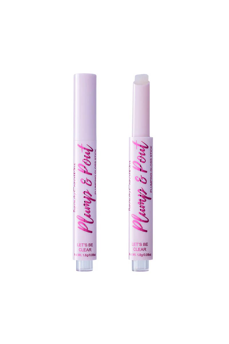 Plump & Pout Plump Gloss Sticks - Let's Be Clear