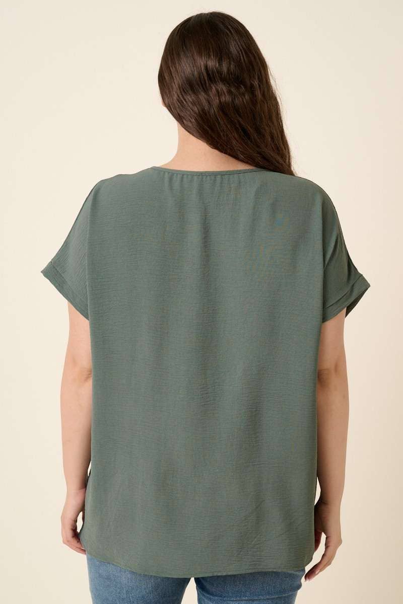 Calla Airflow Top in Light Hunter