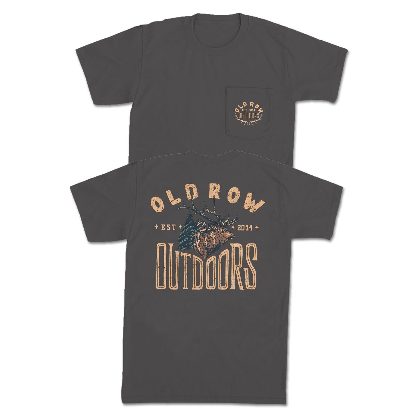 Outdoors Elk Pocket Tee