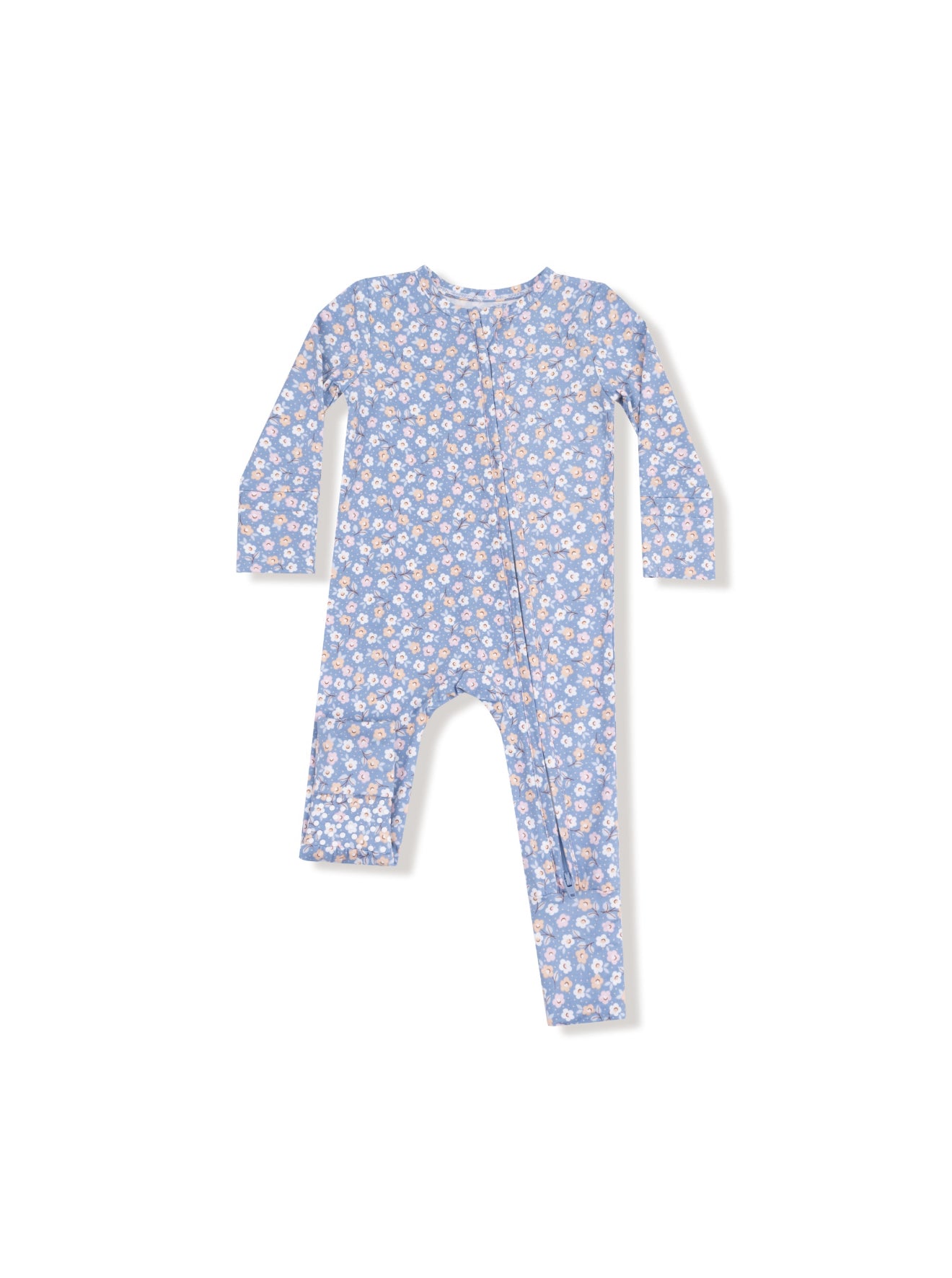 Country Calico-2 Way Zipper Romper