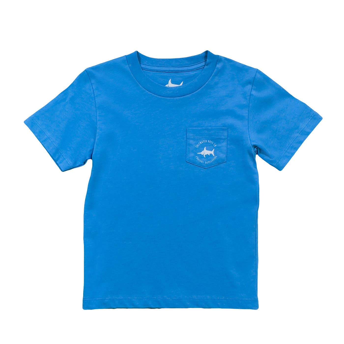 Bahama Sailboat Graphic Tee: Parisian Blue