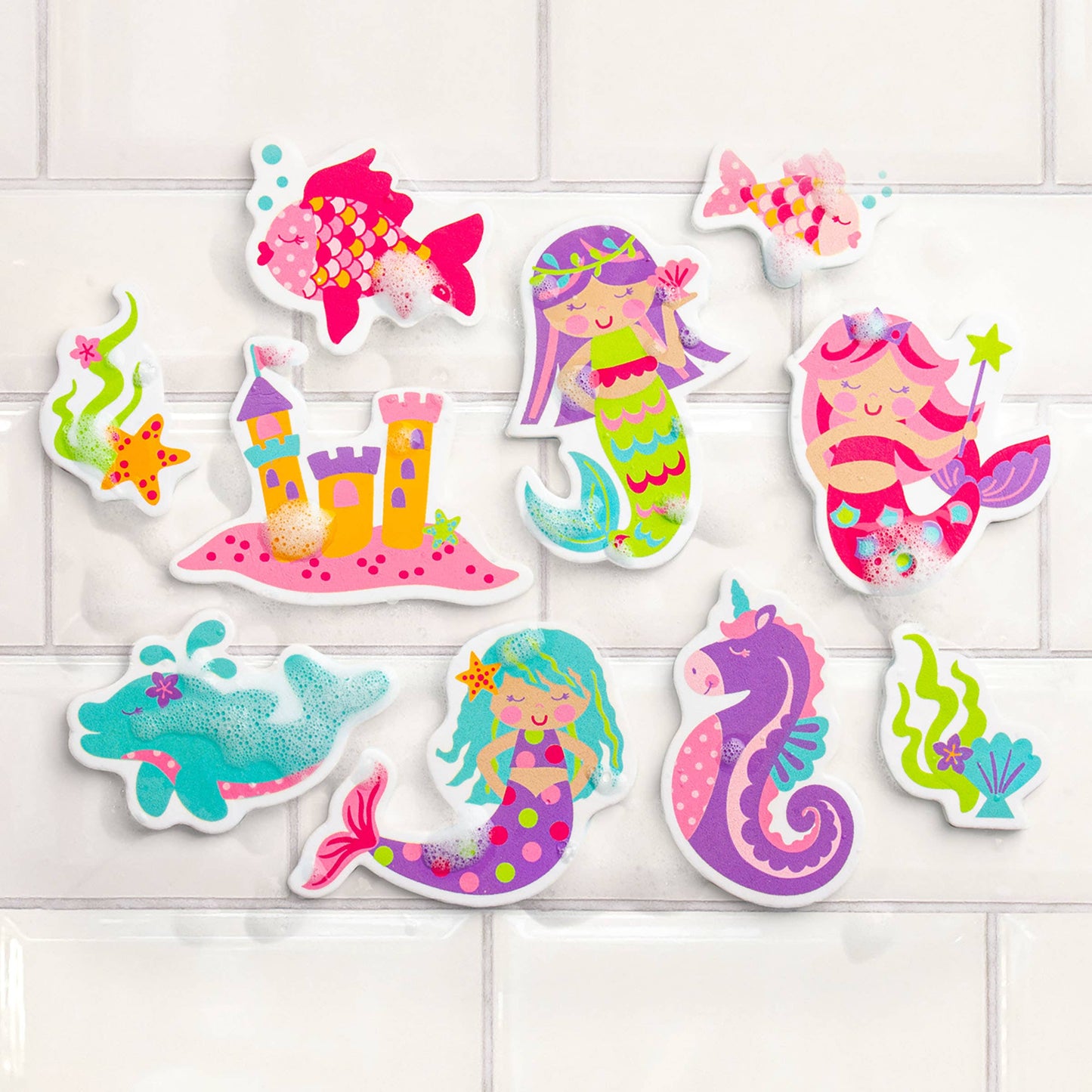 Foam Bath Toys: Mermaid