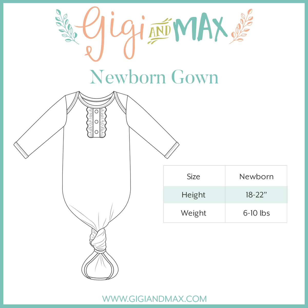Andy Clouds Gown (Gown Only)