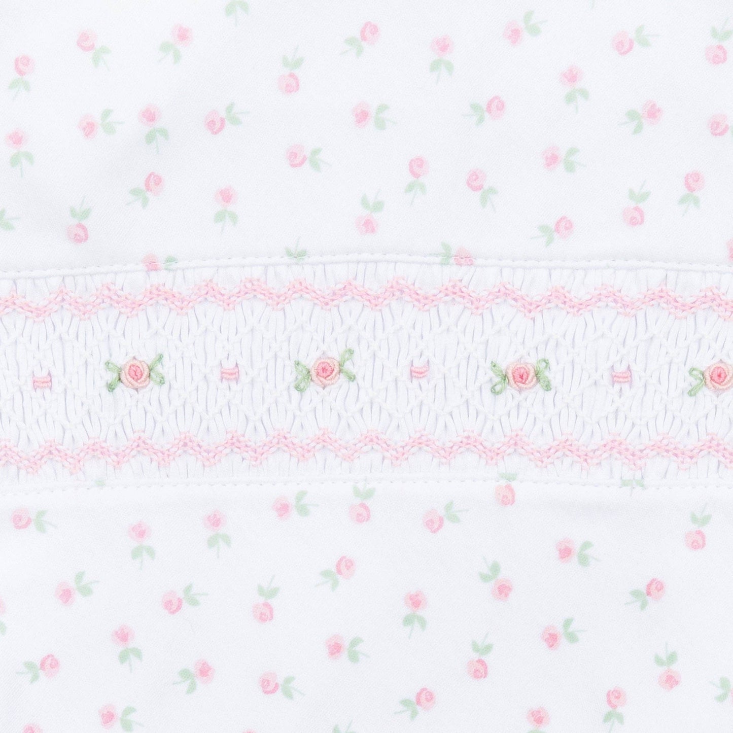 Juliette's Classics Smocked Footie (Pink)