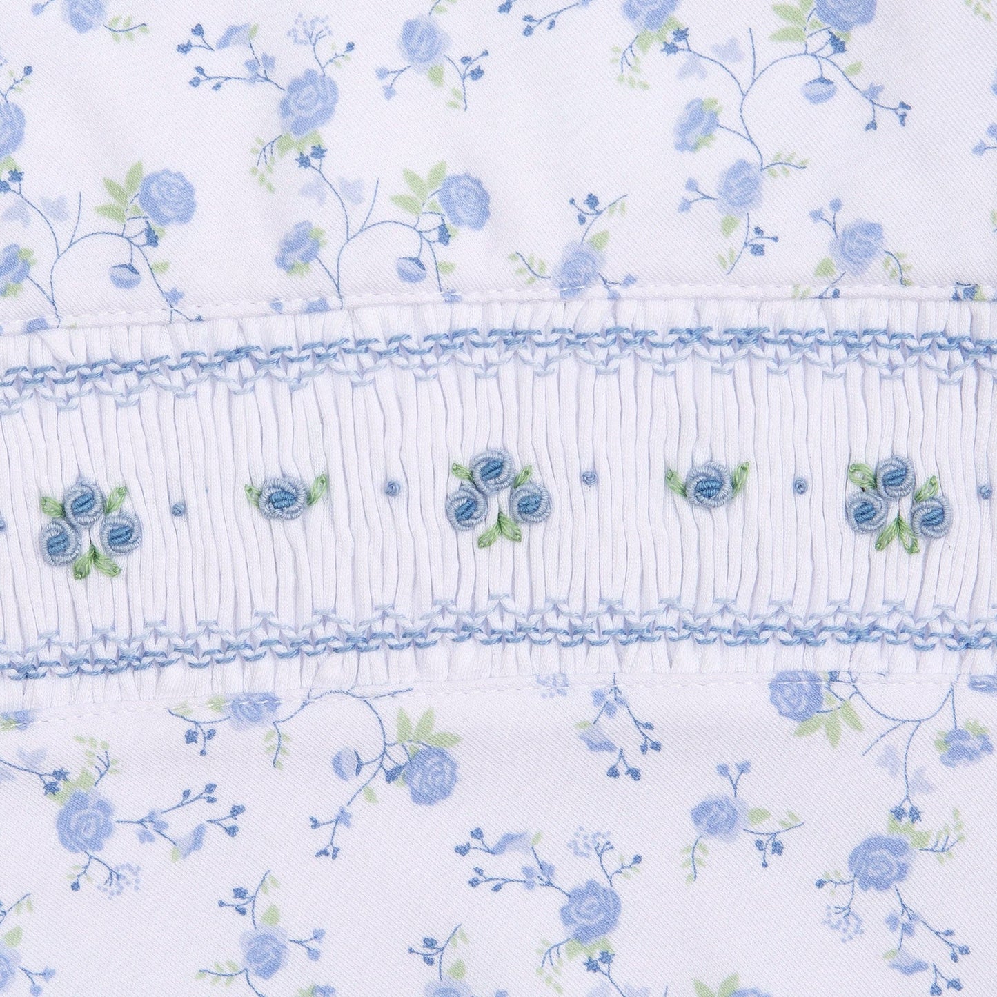 Juliette's Classics Smocked Bubble (Blue)