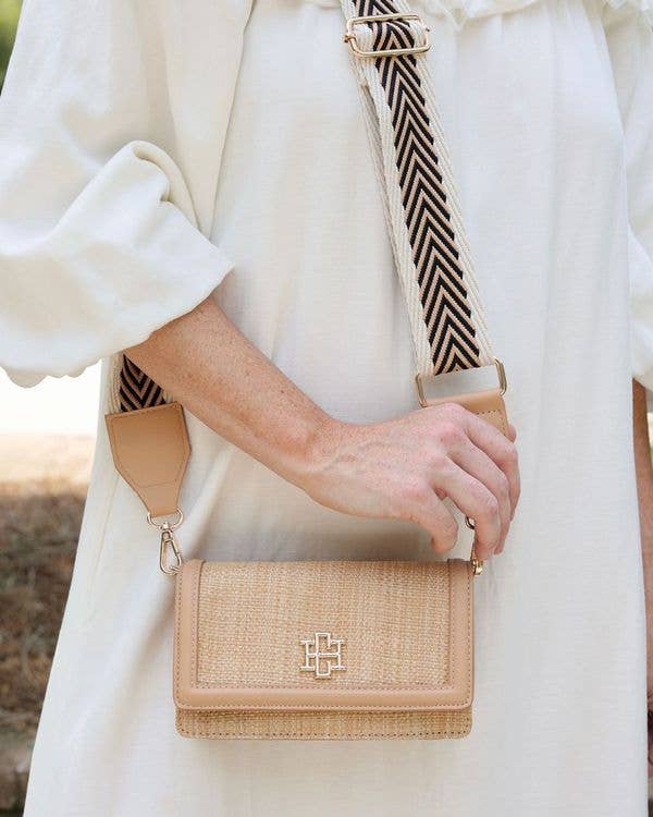 Maverick Crossbody with Pocket Natural Tan