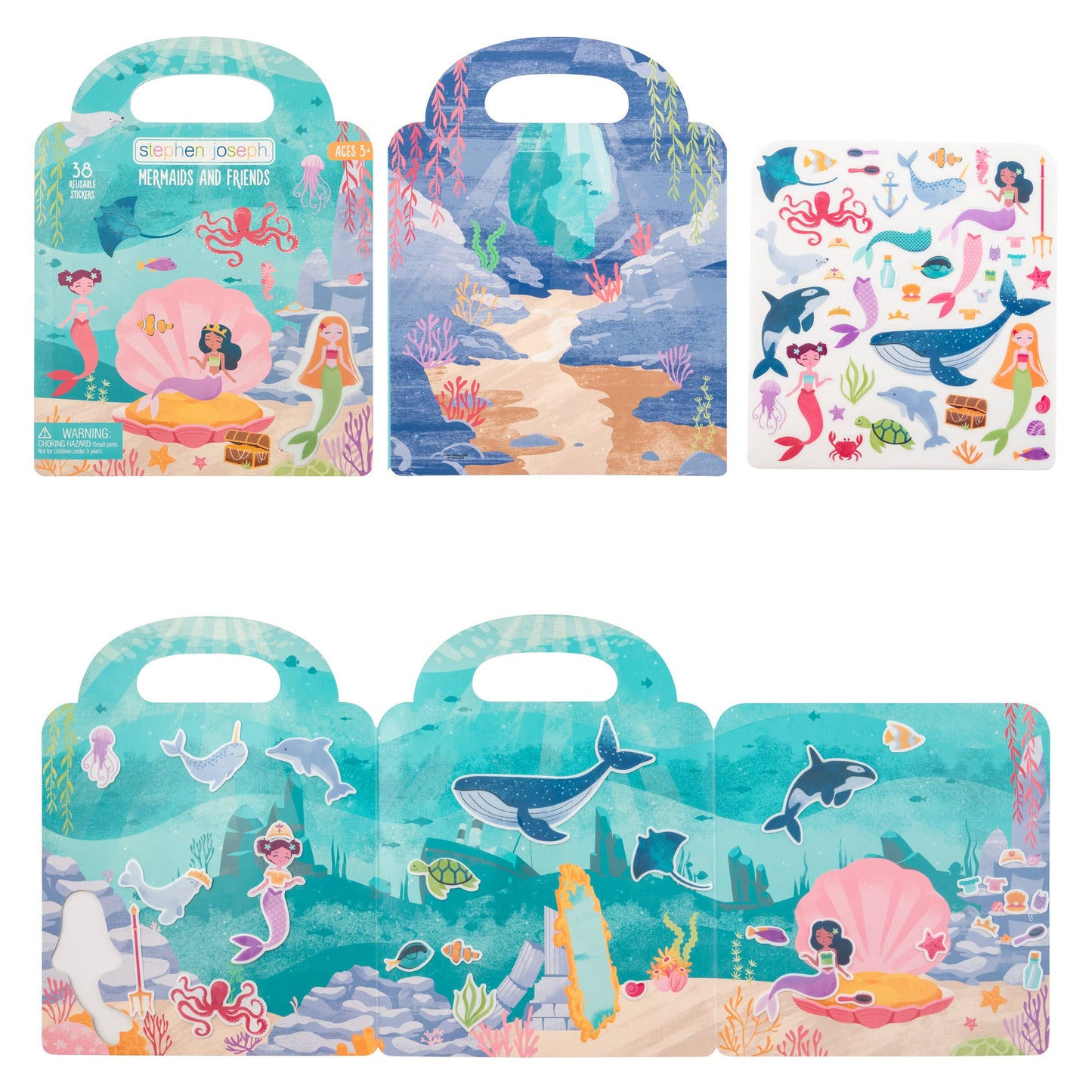 Reusable Sticker: Mermaid