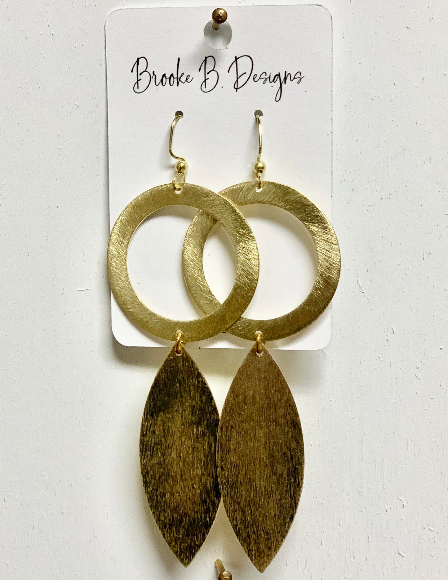 Circle Drop Earrings