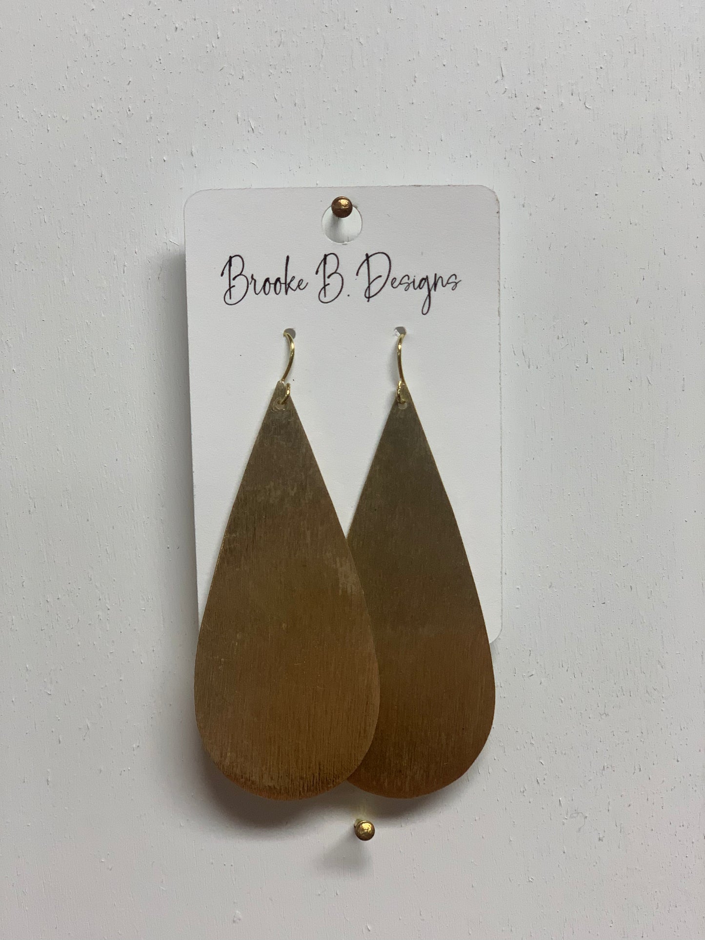 Solid Teardrop Earrings