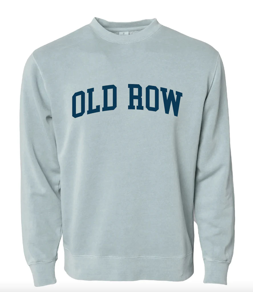 Old Row Pigment Dyed Crewneck (Sage)
