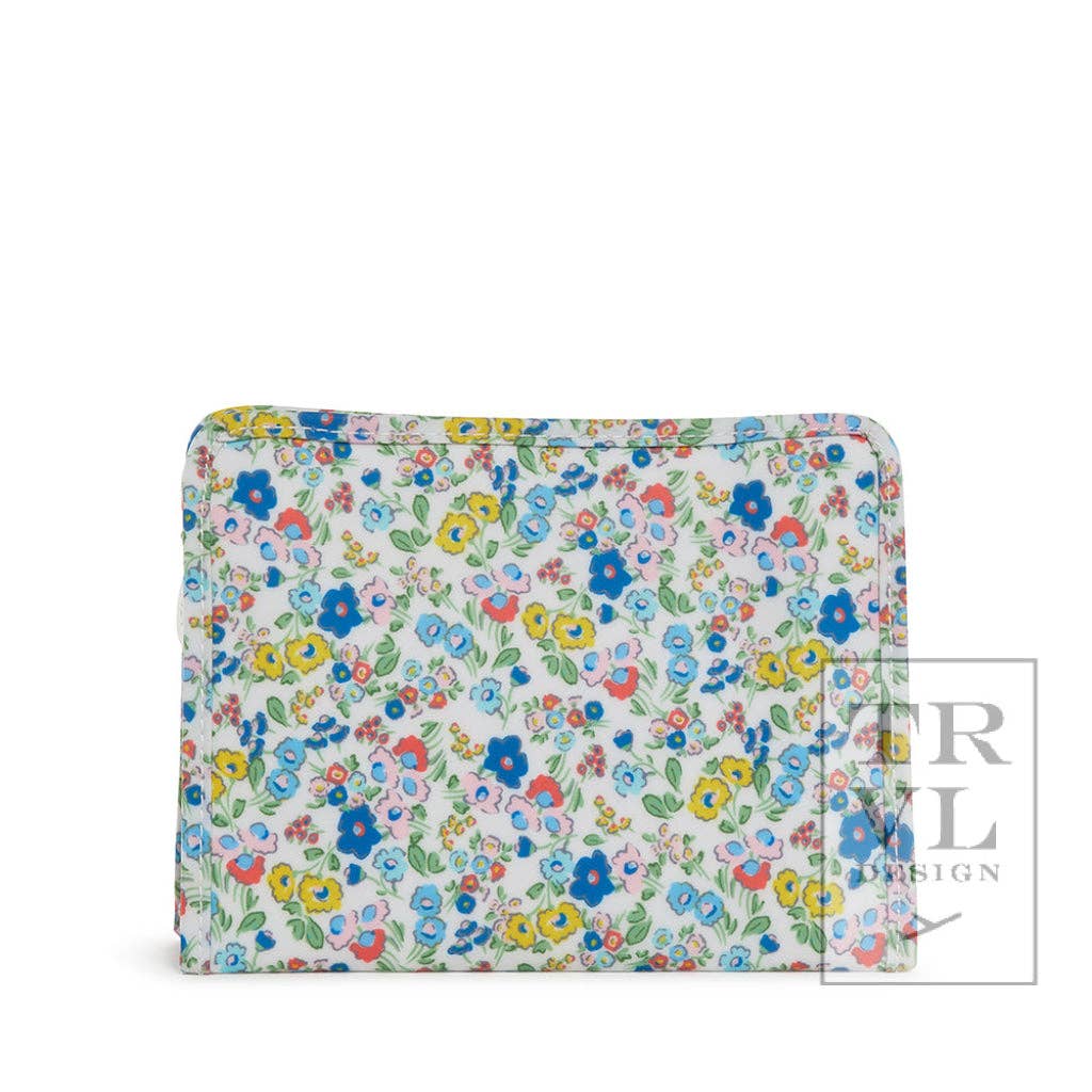 Roadie Medium - Posies Zip Bag