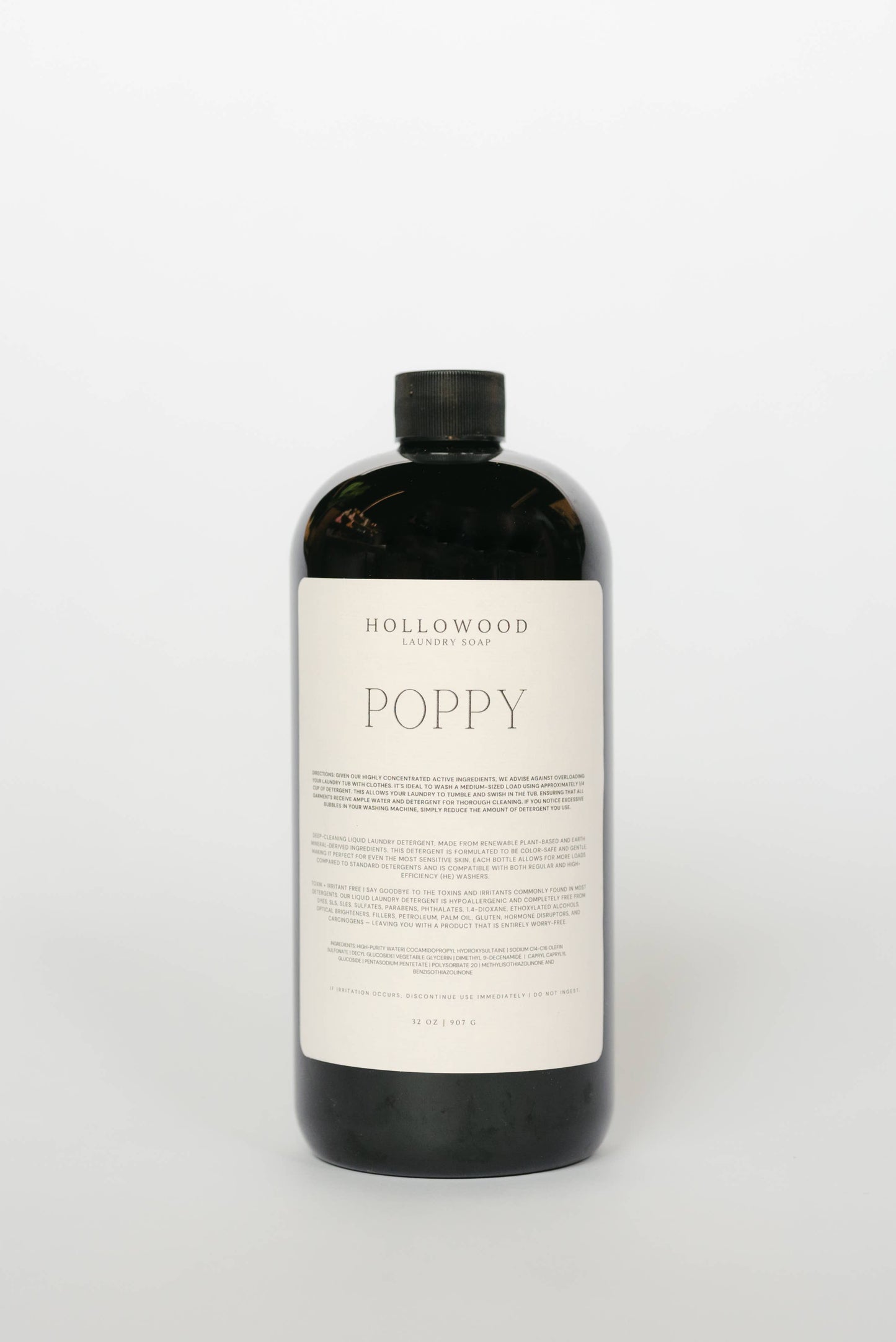 Poppy Luxury liquid laundry Detergent: 16 OUNCE