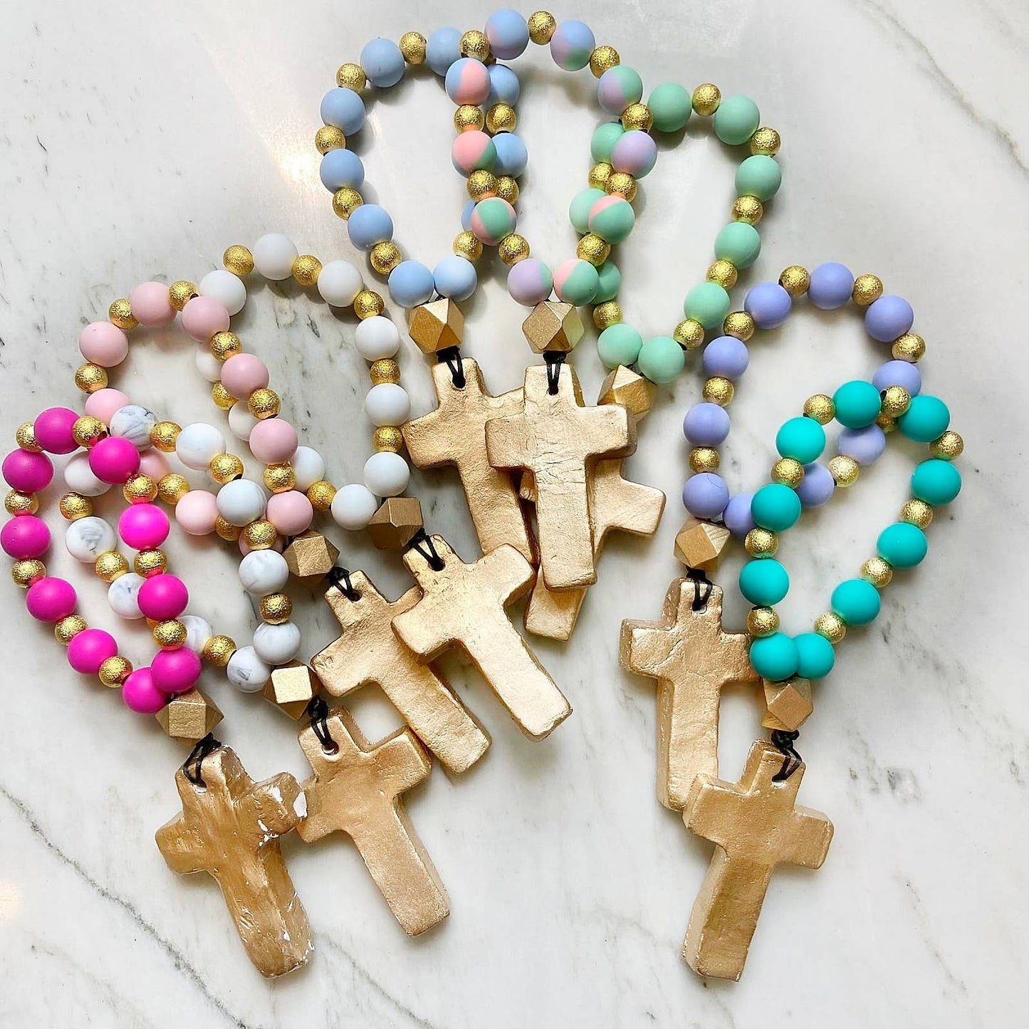 Prayer Beads: Fuchsia