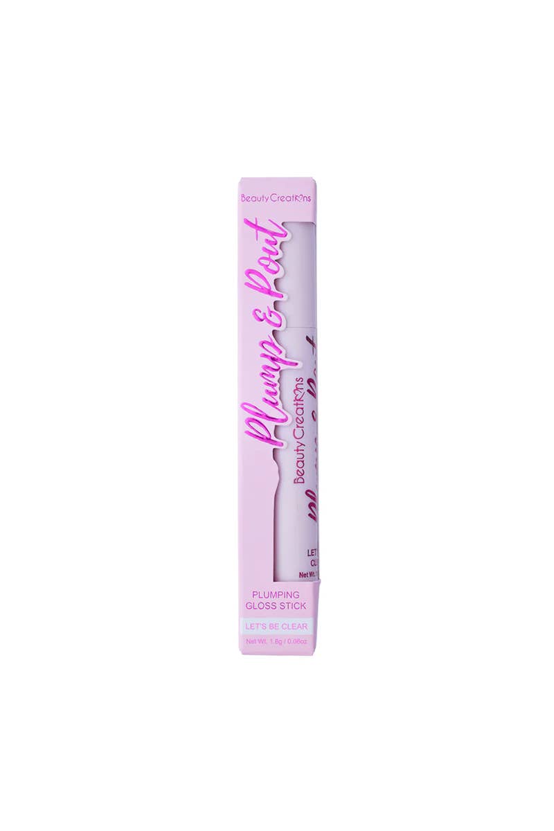 Plump & Pout Plump Gloss Sticks - Let's Be Clear
