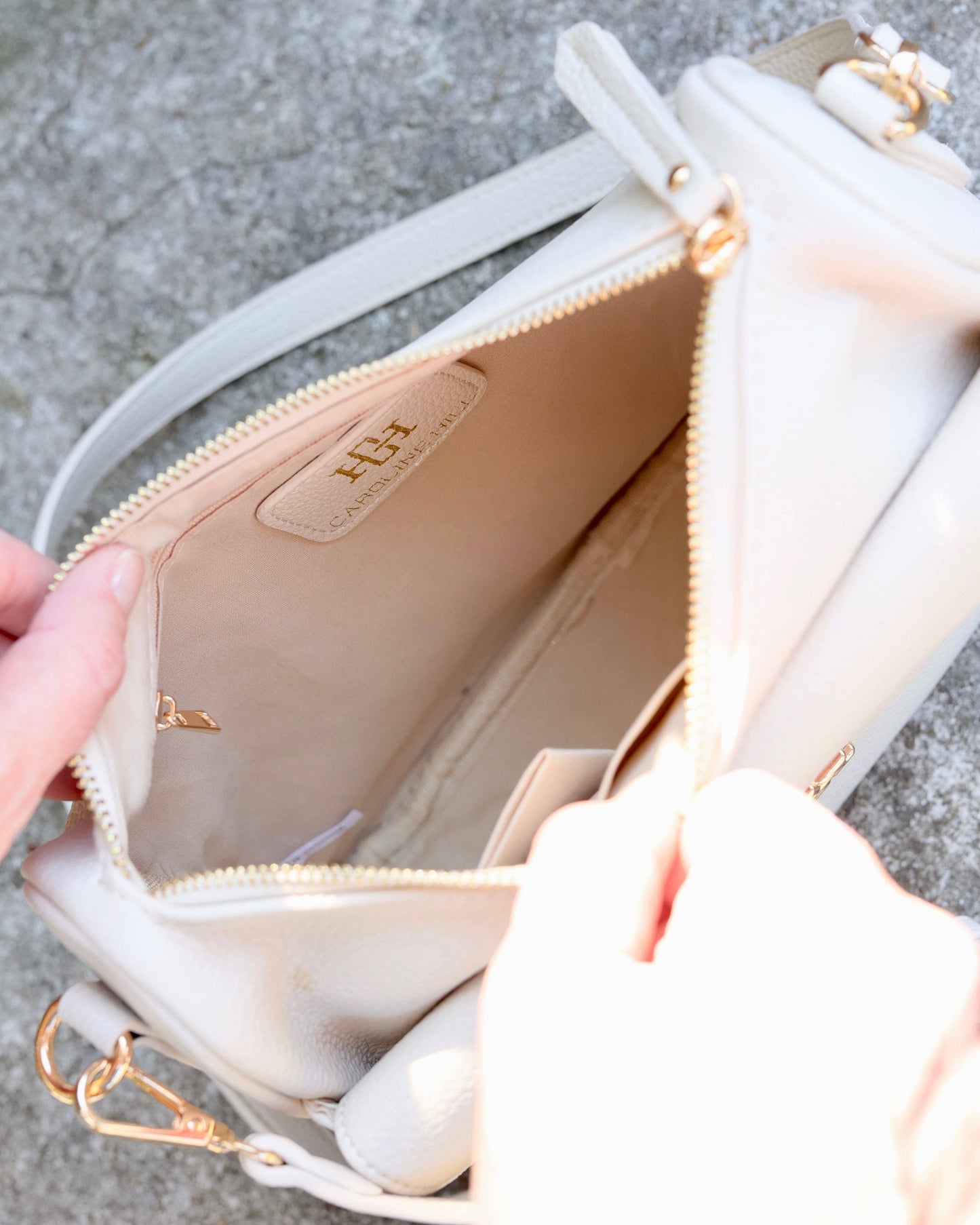 Lainey Crossbody Cream