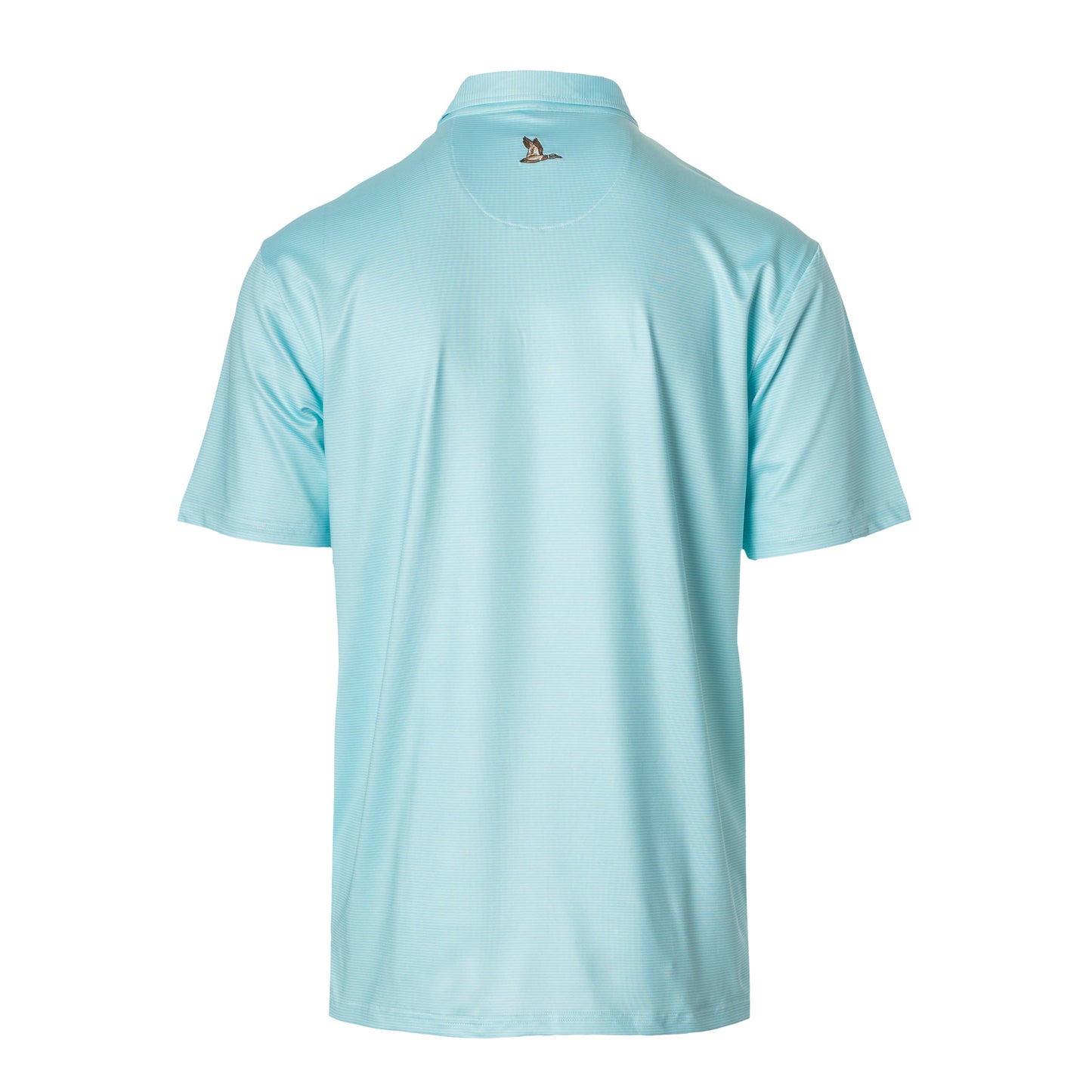 Roost Mallard Polo (RW-144): Aqua/White