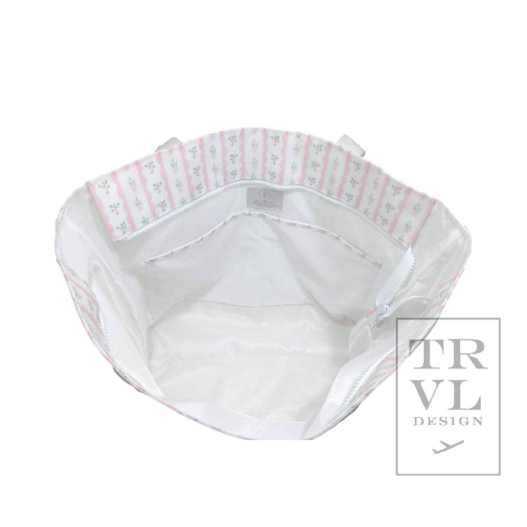 Jumbo Tote - X-large Tote Ribbon Floral Pink: Ribbon Floral Pink