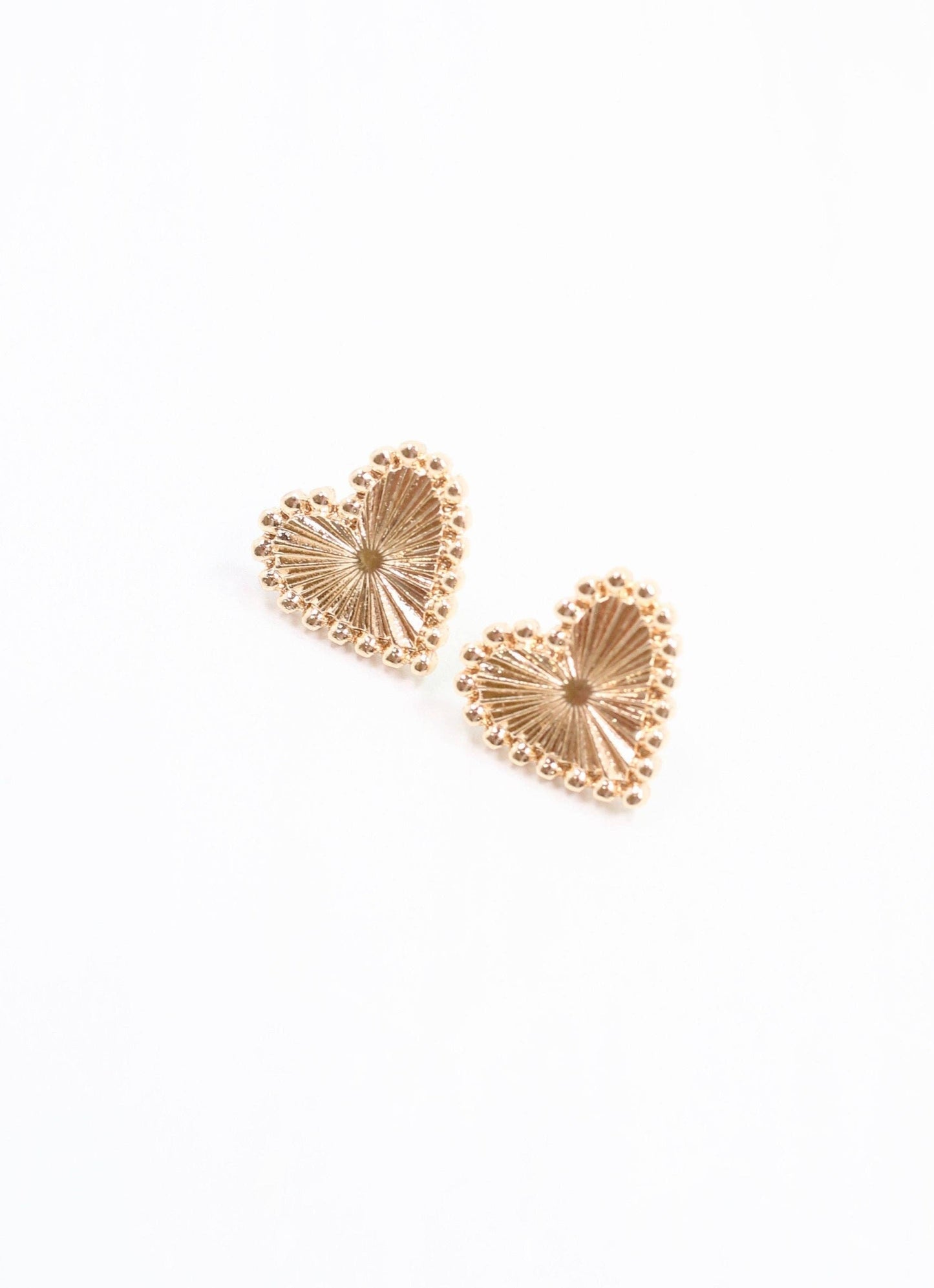 Paulson Heart Earring Gold