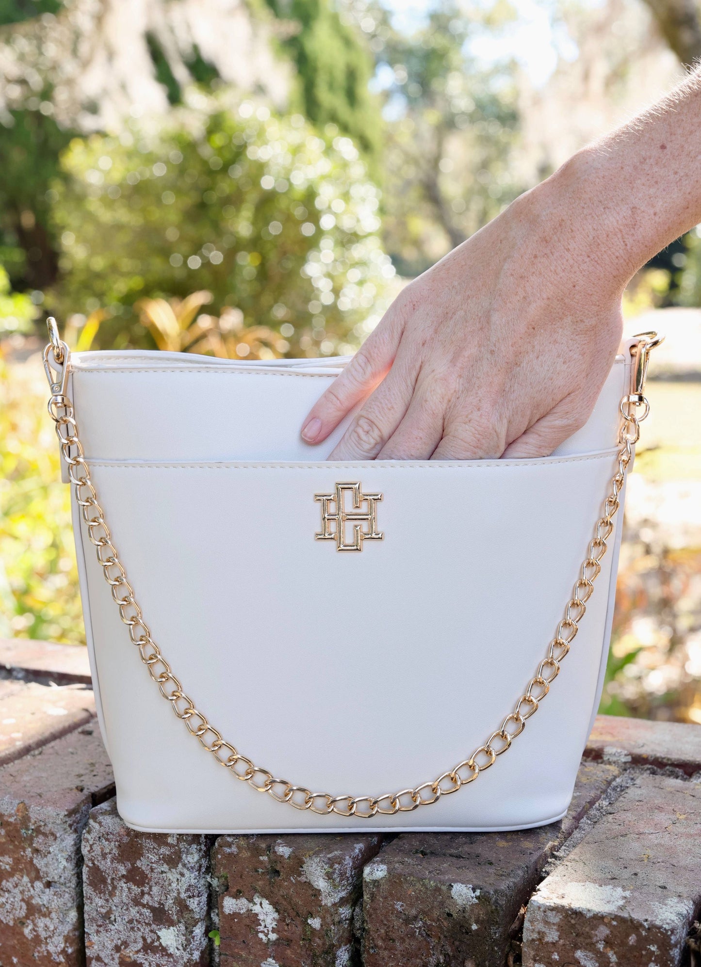Brielle Bucket Bag CREAM
