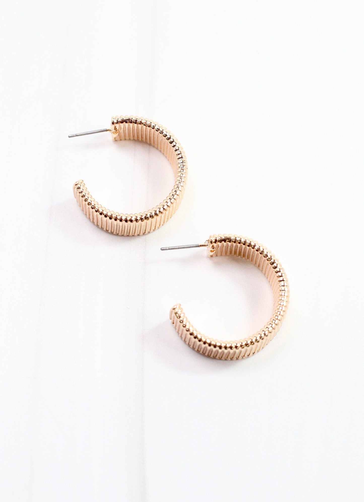 Poppy Hoop Earring