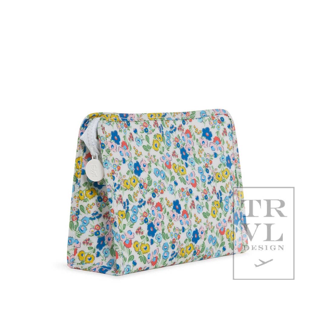 Roadie Medium - Posies Zip Bag
