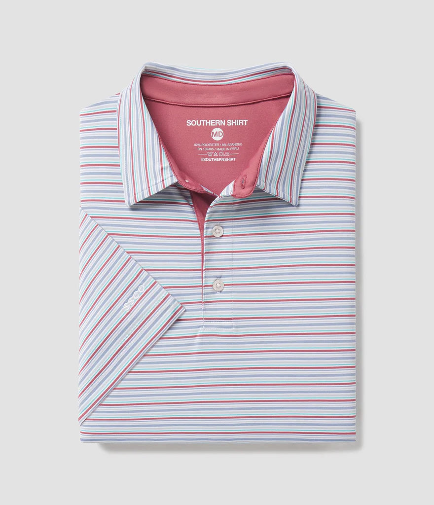 Sawgrass Stripe Polo (After Hours)