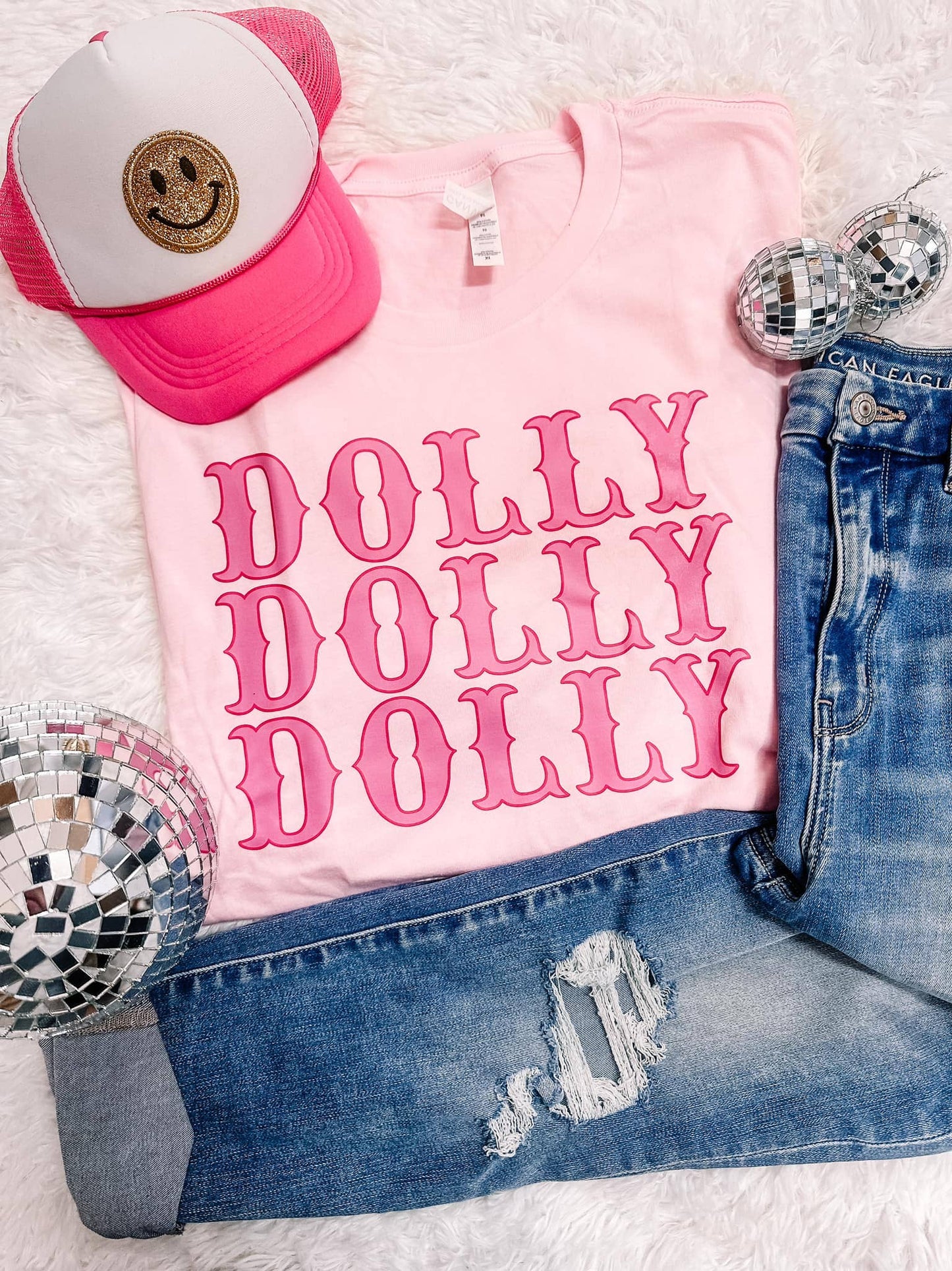 Dolly on Repeat Graphic Tee