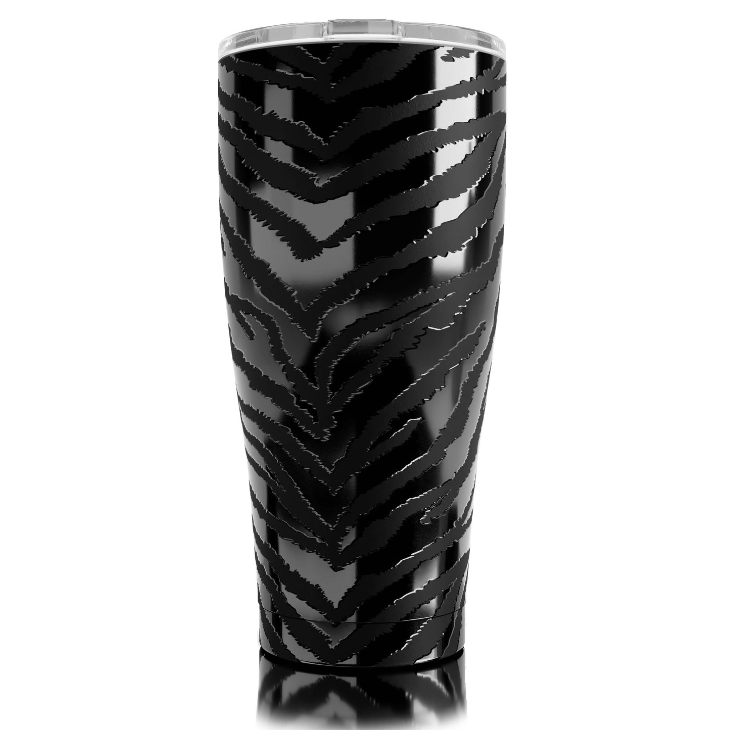30 oz Zebra Eclipse SIC Stainless Steel Tumbler