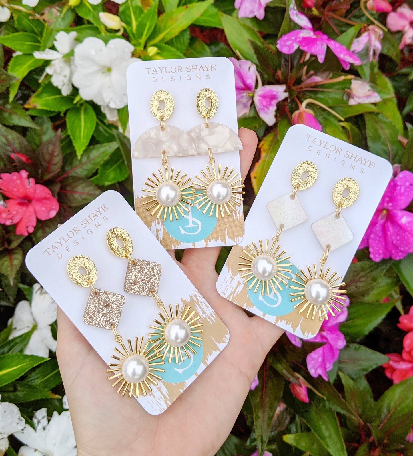 Acrylic Diamond Starburst Drops