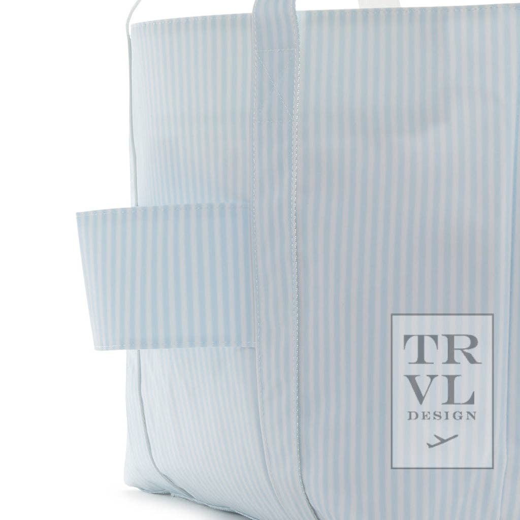 Jumbo Tote - X-large Tote Pimlico Stripe Blue