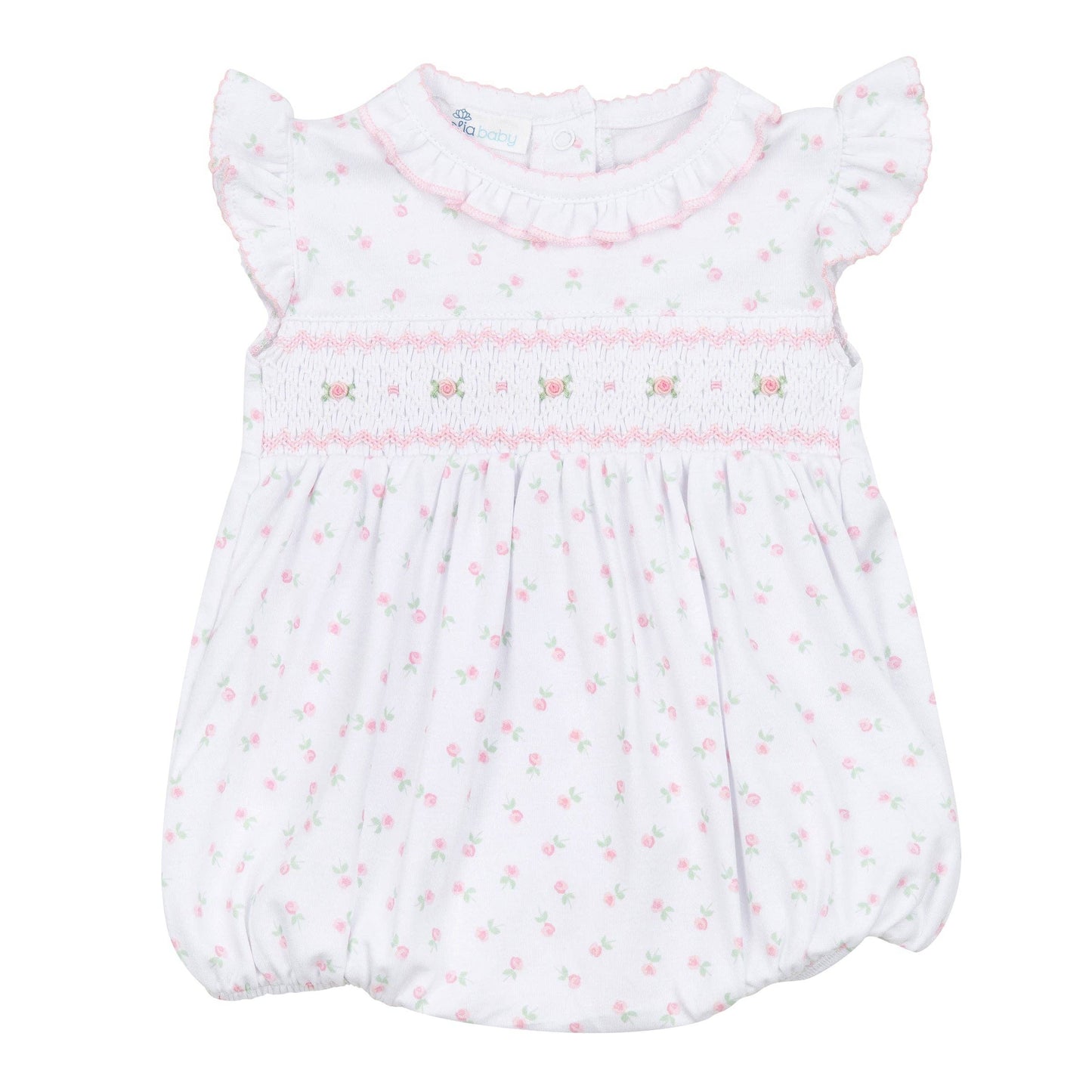 Juliette's Classics Smocked Bubble (Pink)