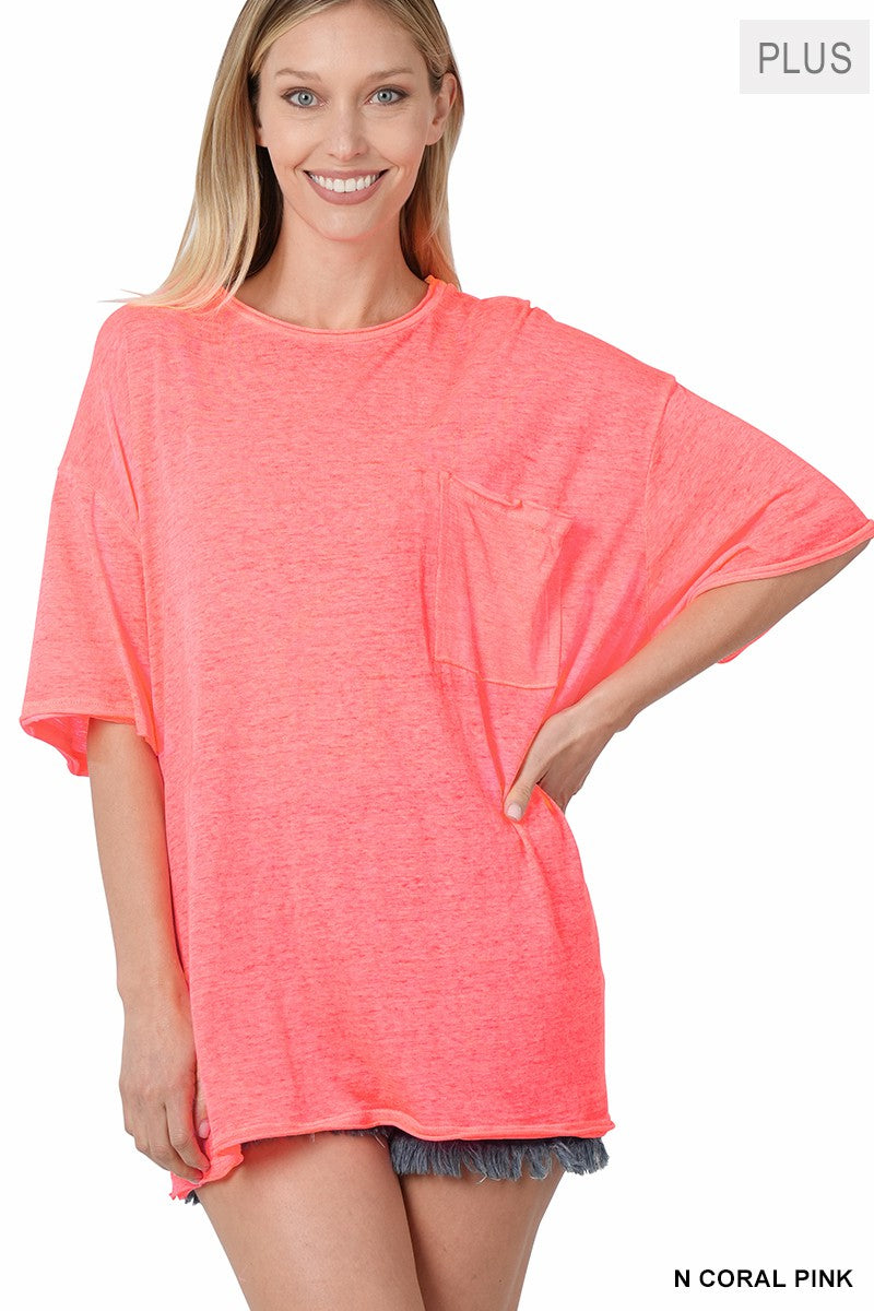 Oversized Burnout Tee