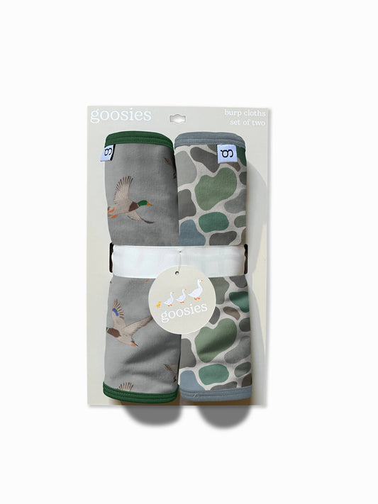 Mallard Ducks & Camo - Burp Cloth Sets