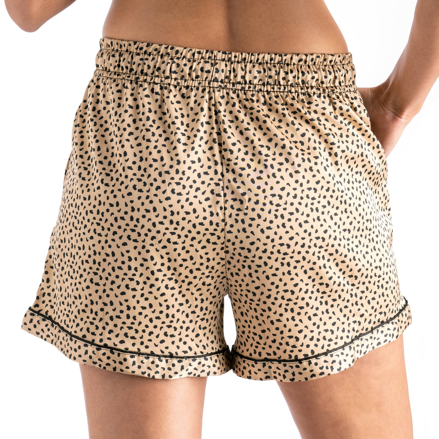 Hello Mello Beauty Sleep Satin Pajama Shorts