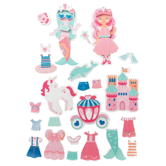 Dress-Up Bath Toy: Girl/Mermaid
