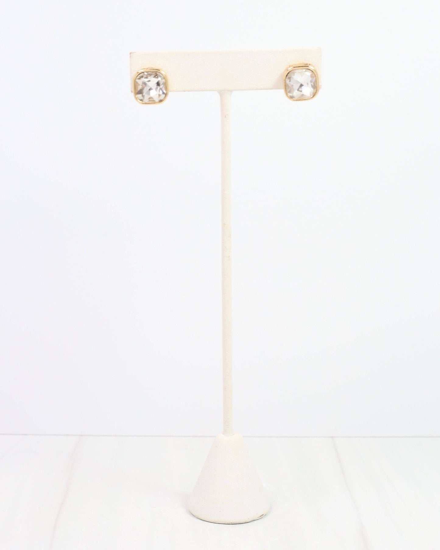 Fontaine Crystal Stud Gold