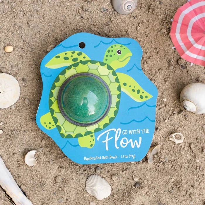 Go With the Flow Sea Turtle Clamshell Bath Bomb