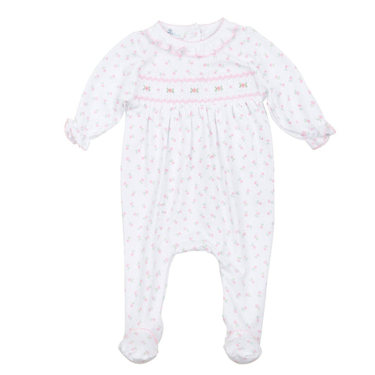 Juliette's Classics Smocked Footie (Pink)