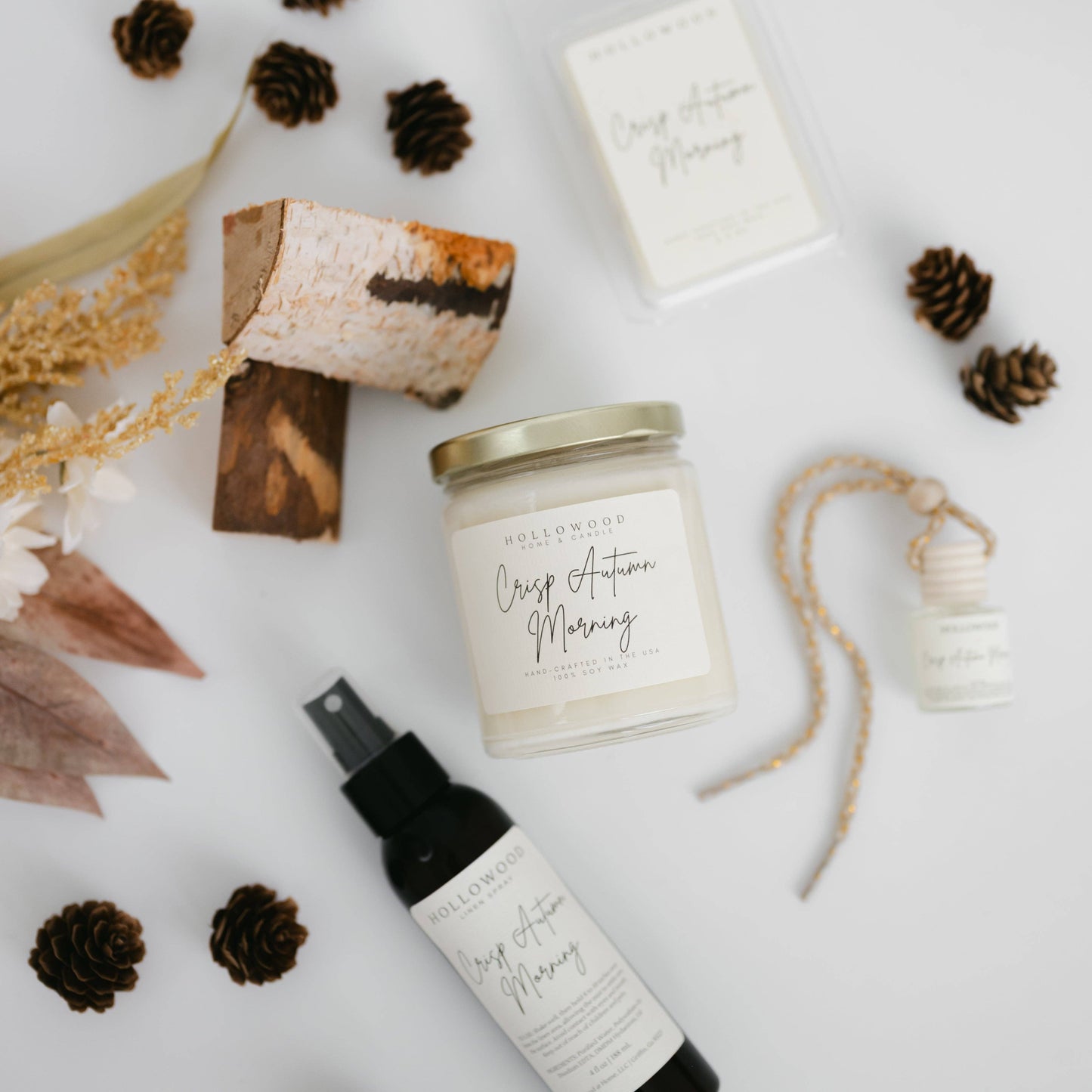 CRISP AUTUMN MORNINGS | FALL | 8 OZ CANDLE: 8 OZ