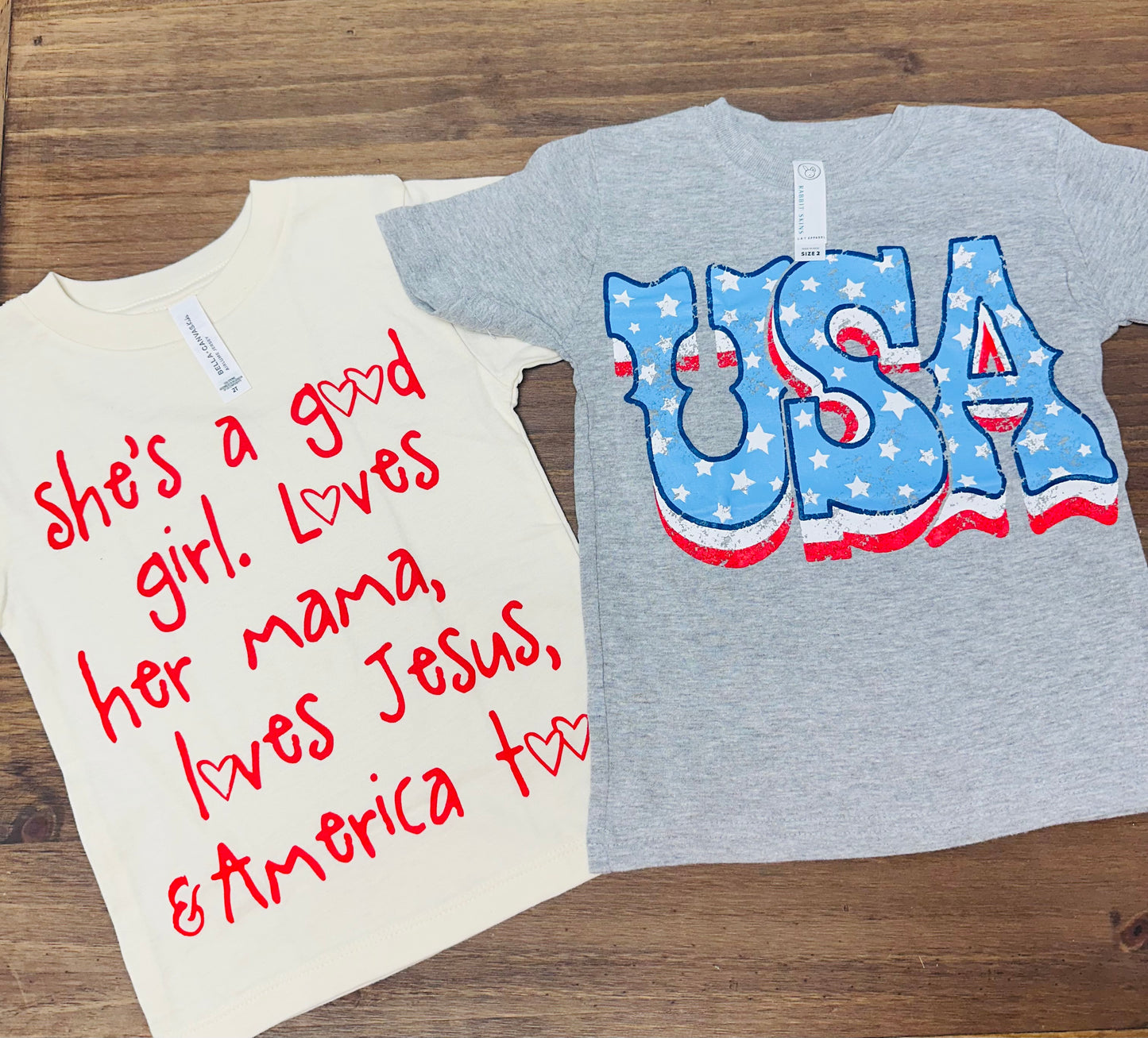 Kid’s Fourth Tees