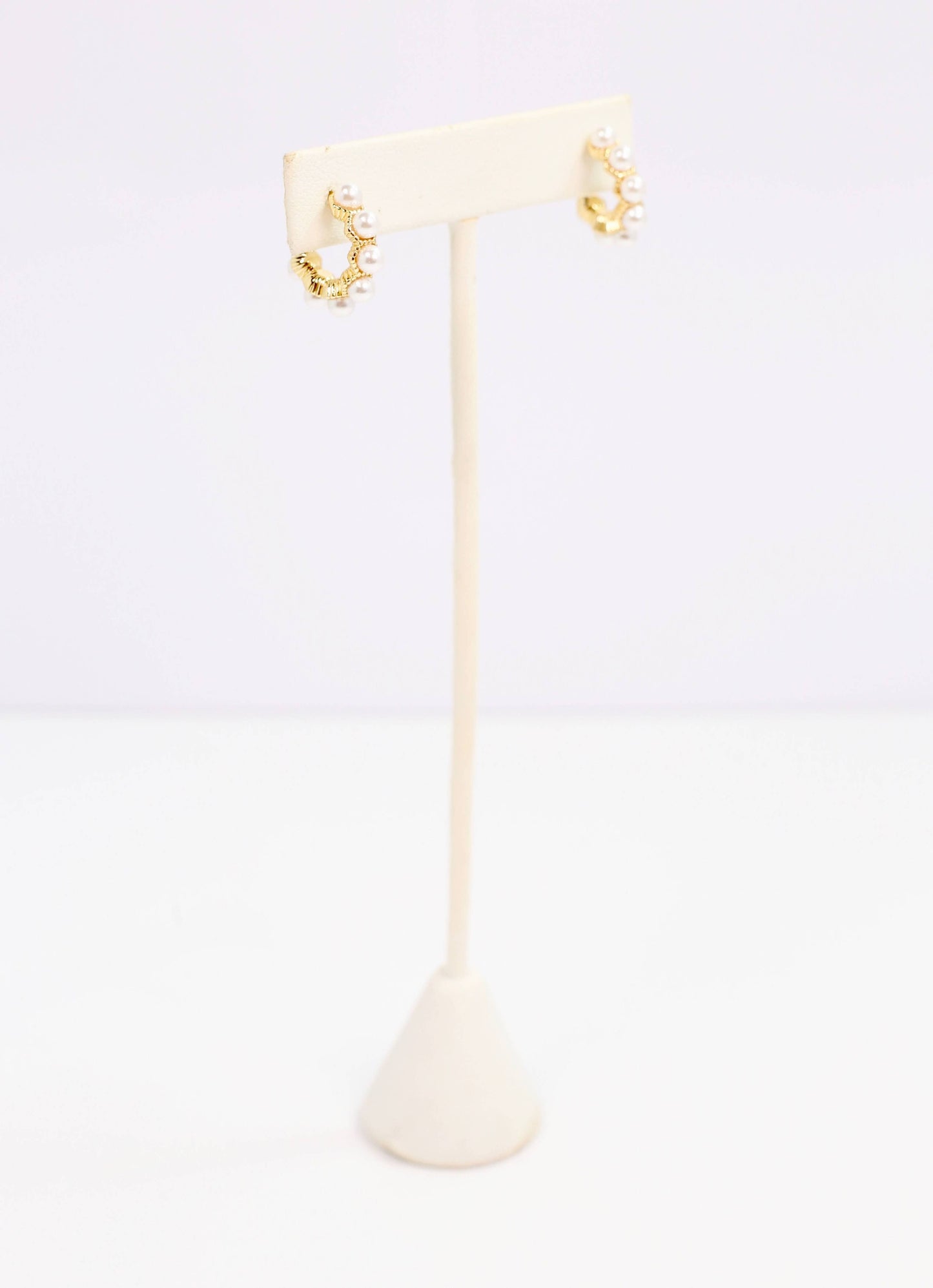 Napoleon Pearl Hoop Earrings