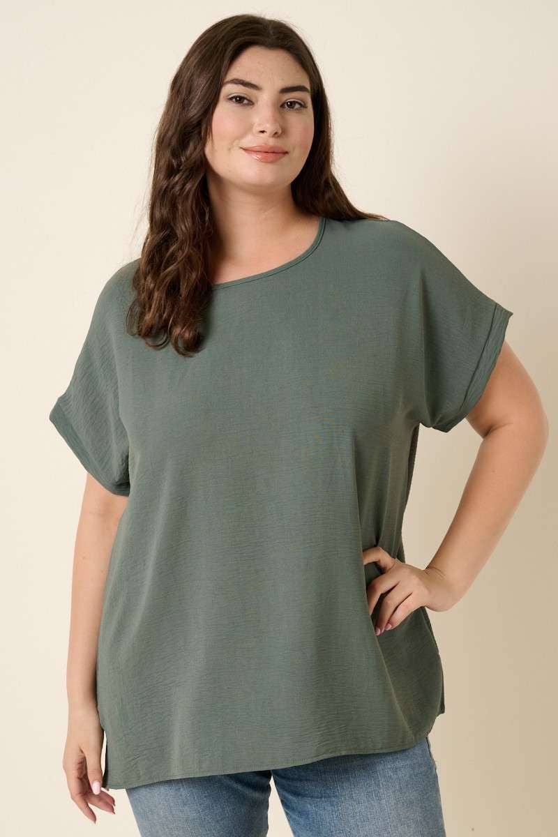 Calla Airflow Top in Light Hunter