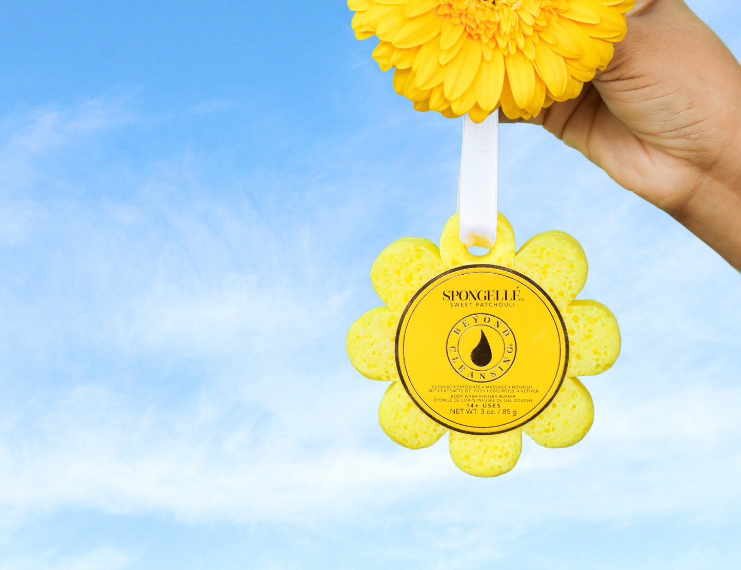 Sweet Patchouli Wild Flower  | Soap Sponge | Soap Buffer