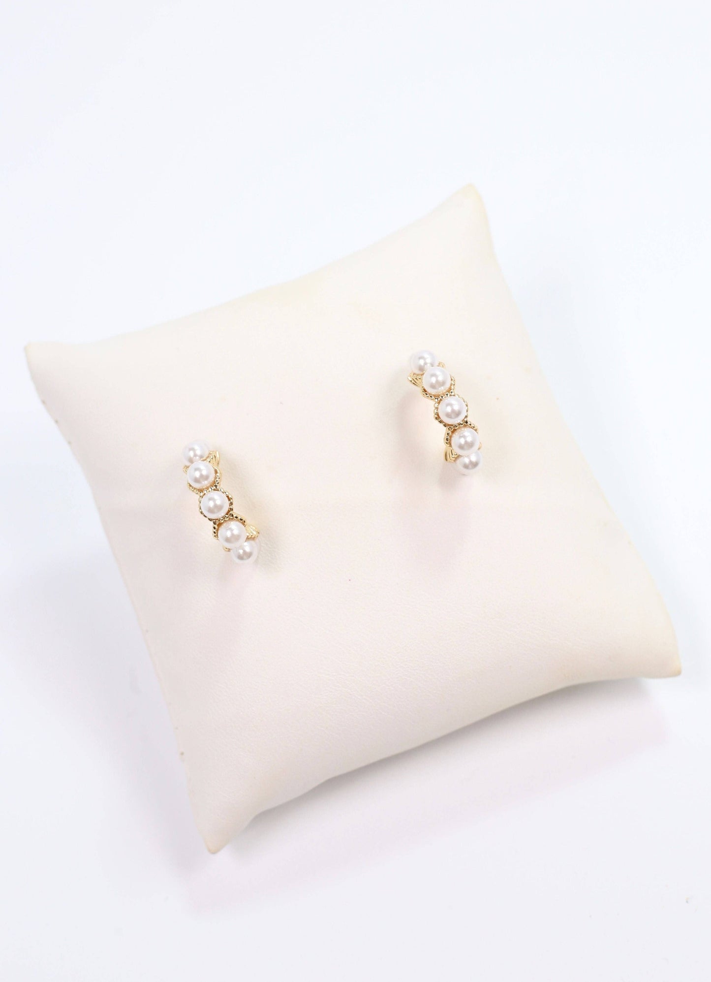 Napoleon Pearl Hoop Earrings