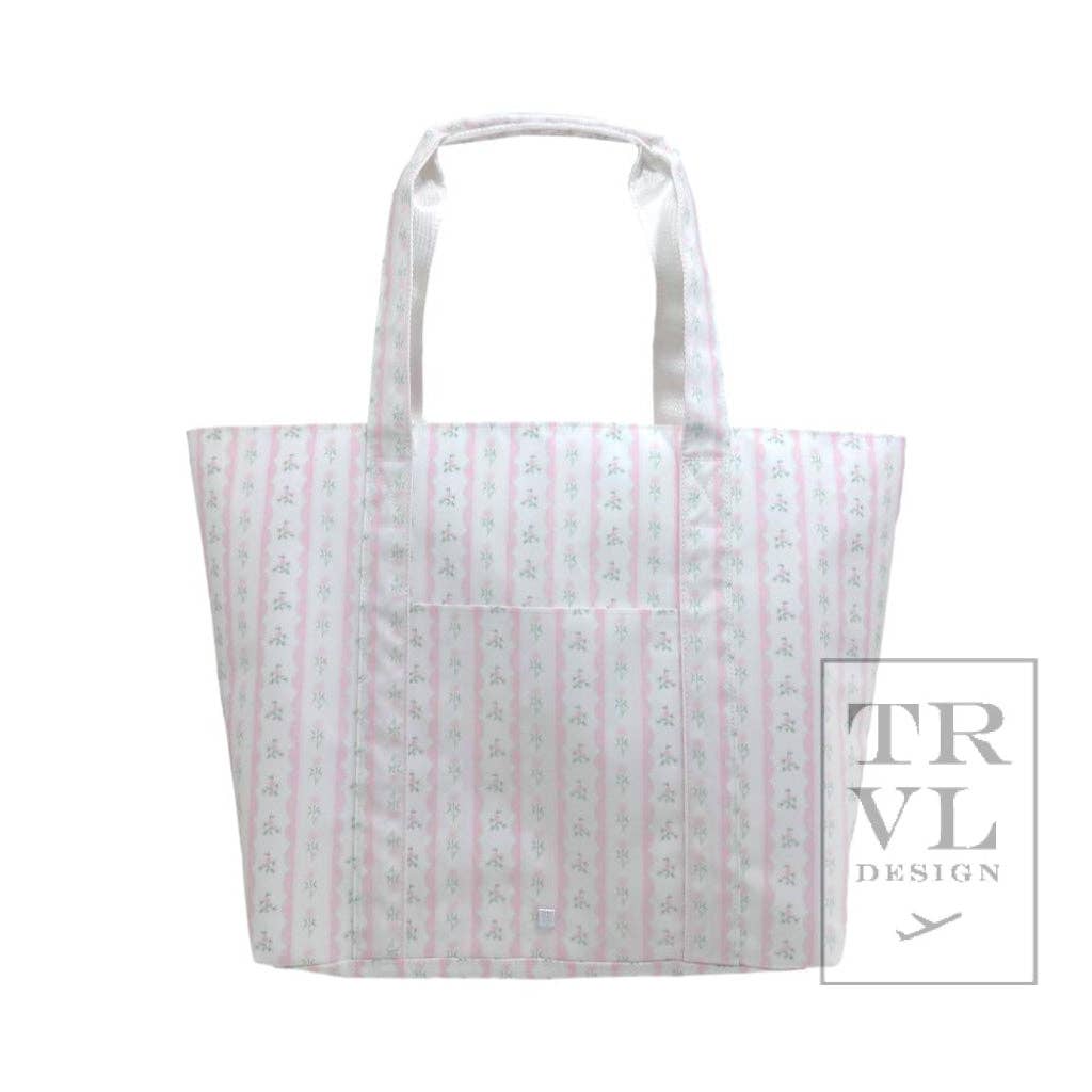 Jumbo Tote - X-large Tote Ribbon Floral Pink: Ribbon Floral Pink