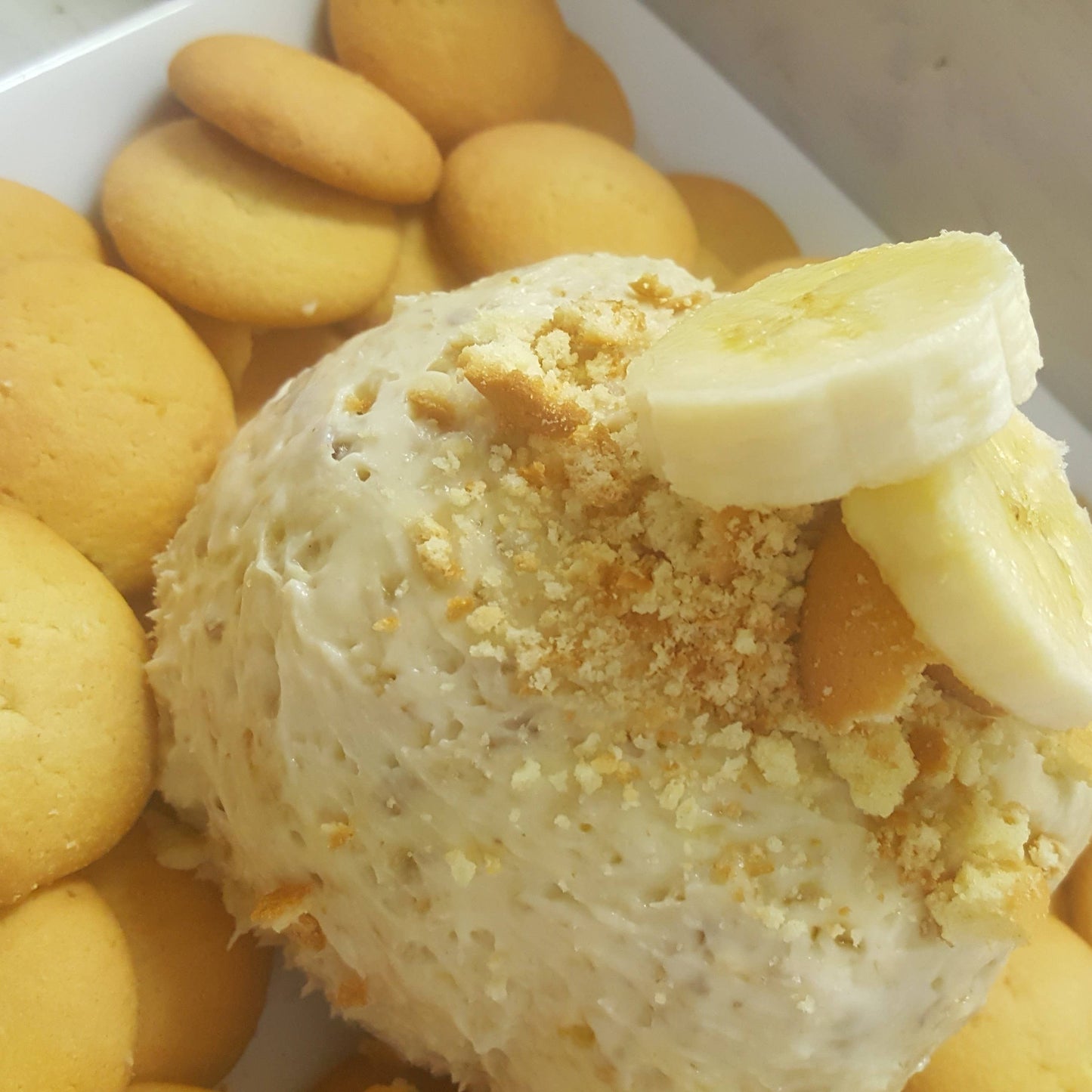 Banana Pudding Cheeseball or Pie