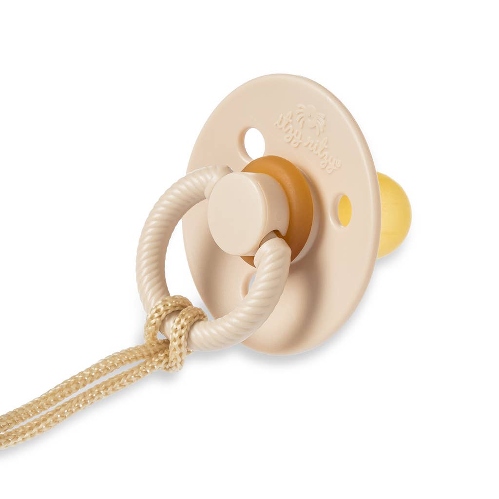 Bitzy Pal Natural Rubber Pacifier & Stuffed Animal: Cow