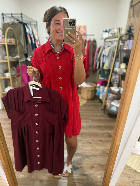 Game Day Airflow Dress (Red)